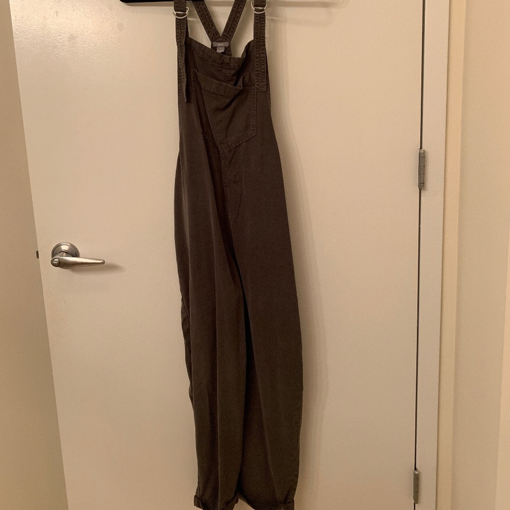 Aerie Army Green Overalls